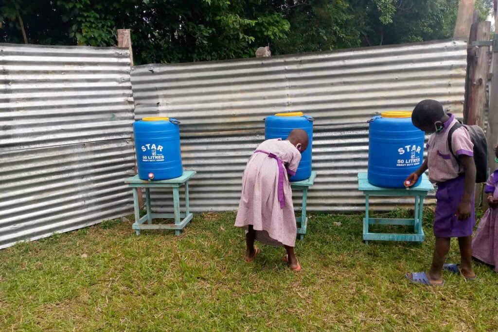 Endlich wieder Schule in Kenia